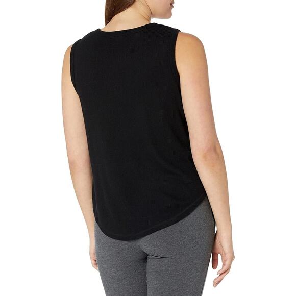 PJ Salvage NWT Women's Loungewear Textured Basics Tank Black Size L - Picture 6 of 6